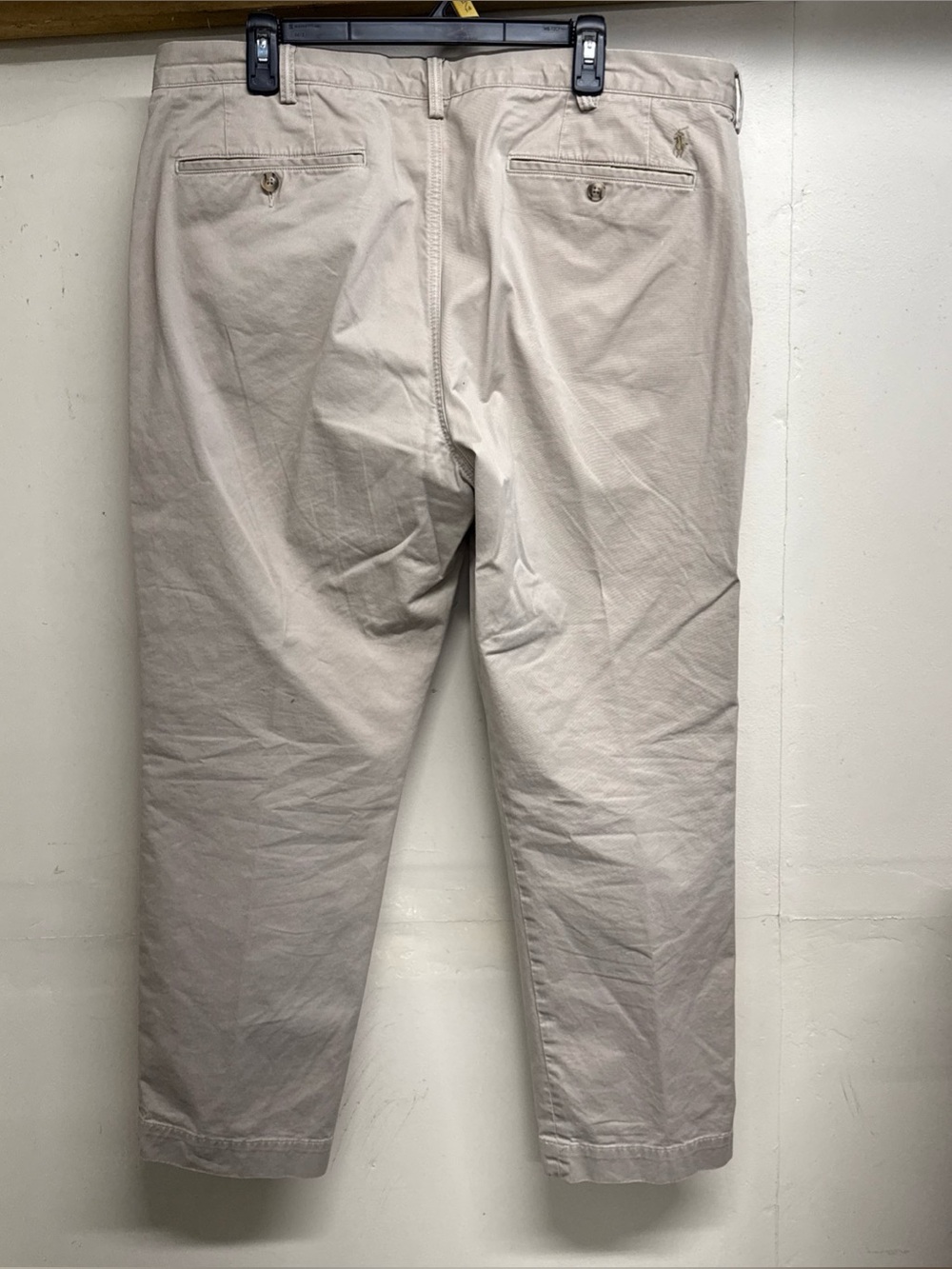 Polo Ralph Lauren Khaki Chino Stretch Straight Fit Pants 38x30